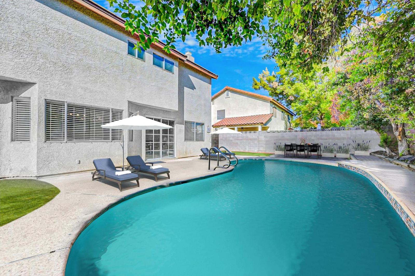 Bright Fun Spacious Home With Pool Las Vegas Exterior foto